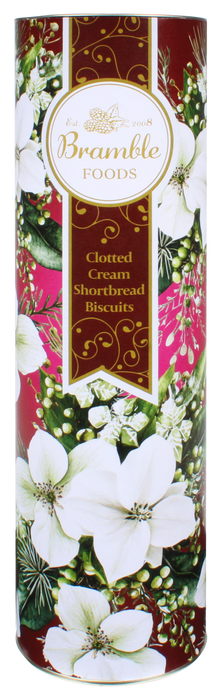 Bramble Christmas Rose Drum With Clotted Cream Short Bread Biscuits