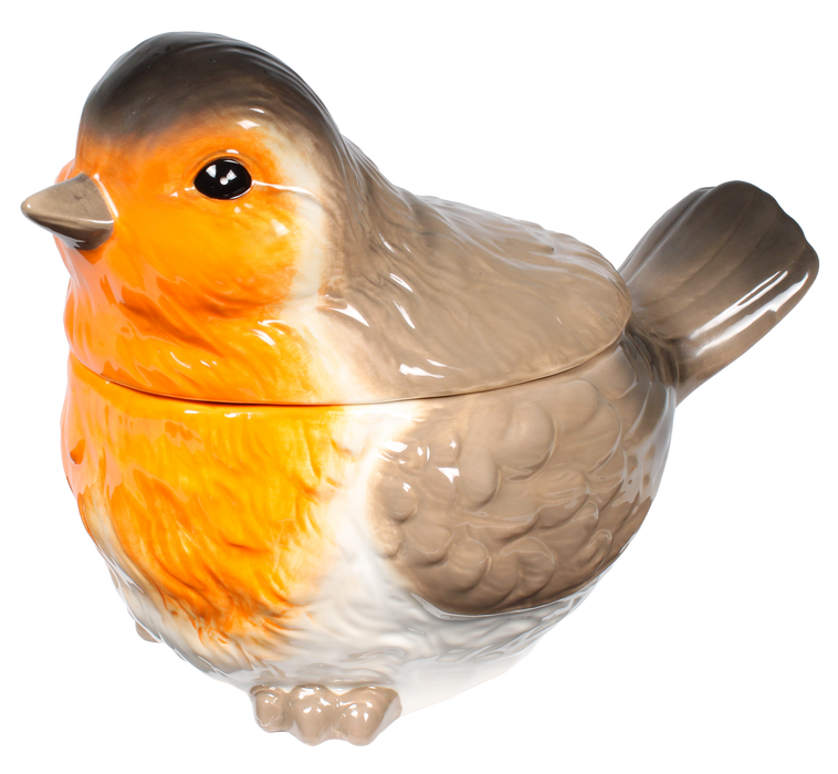 Grandma Wild's Ceramic Festive Robin Jar 200g