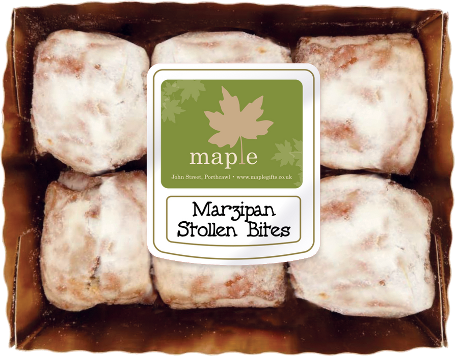 Traditional Festive Stollen Bites