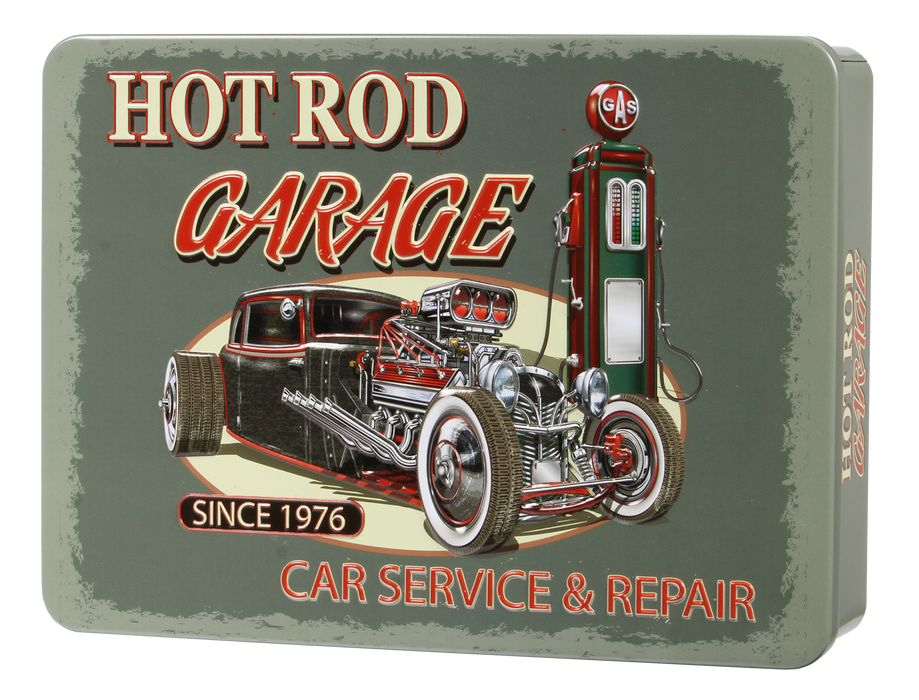 Bramble Hot Rod Chocolate Chip and Shortbread Whirl Biscuit Tin