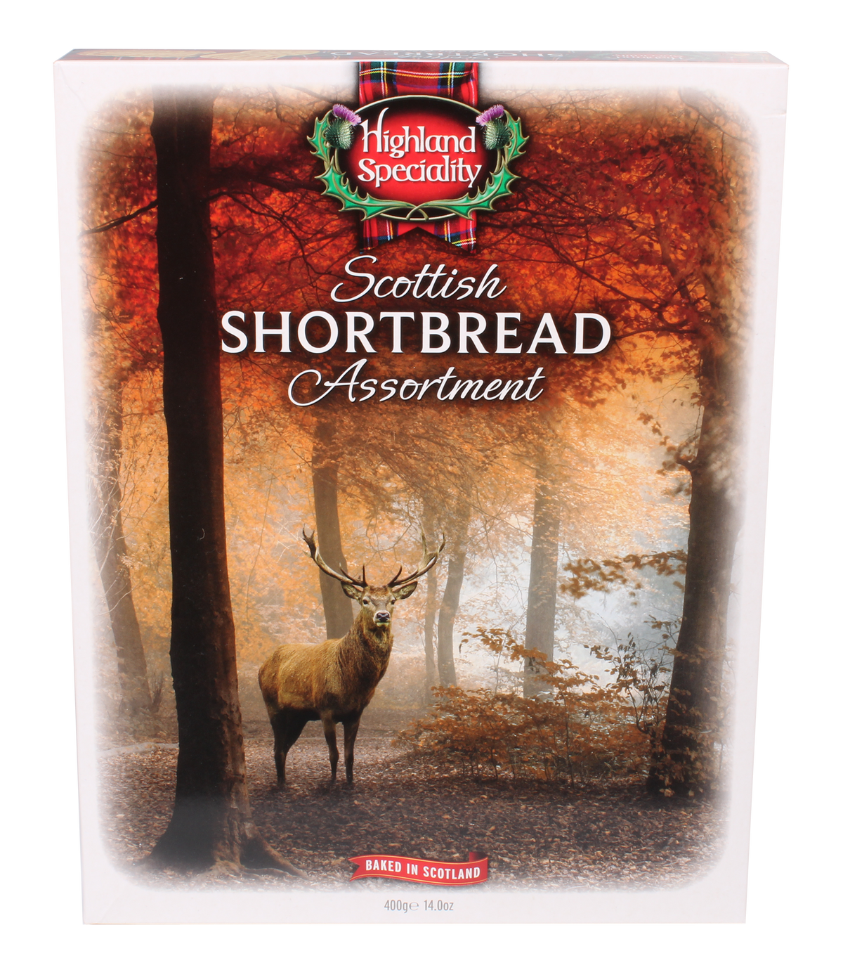 Highland Speciality Stag Shortbread Biscuit Assortment Box — Maple Gifts