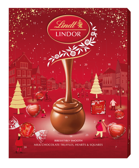 Lindt Lindor Milk Chocolate Advent Calendar