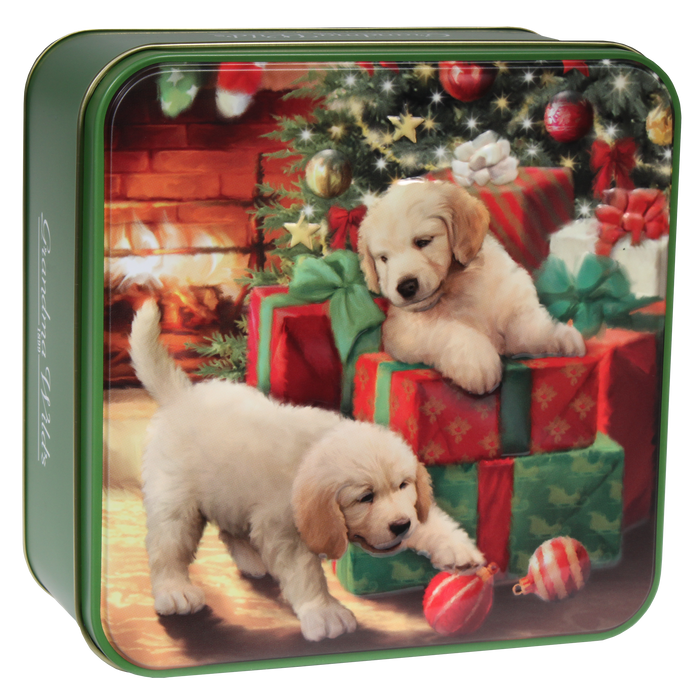 Grandma Wild's Embossed Puppies & Presents Assorted Biscuit Tino