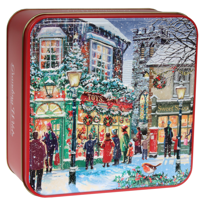 Grandma Wild's Embossed Toy & Sweet Shop Assorted Biscuit Tin
