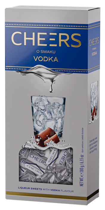 Mieszko Vodka Cheers Liqueur Chocolates 180g