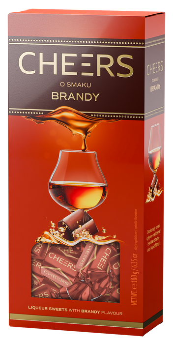 Mieszko Brandy Cheers Liqueur Chocolates 180g