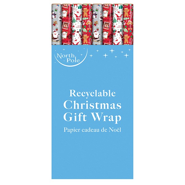 Cute Christmas Gift Wrap 4m