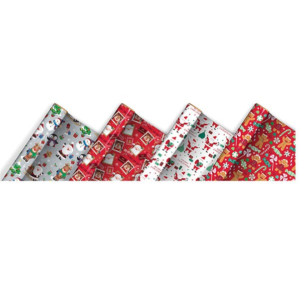 Cute Christmas Gift Wrap 4m