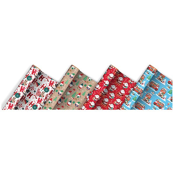 Cute Christmas Gift Wrap 7m