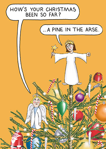 Paperlink 'Pine in the A***' Christmas Card