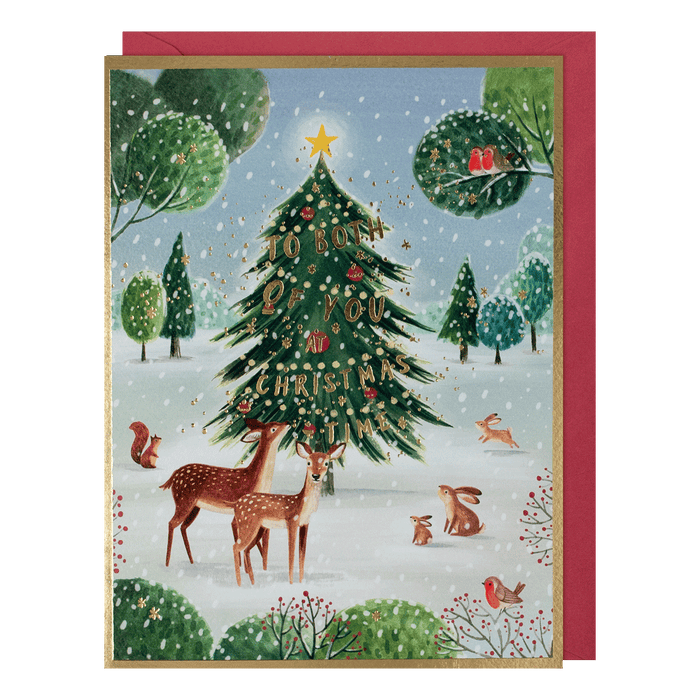 Paperlink 'Both Of You' Christmas Card