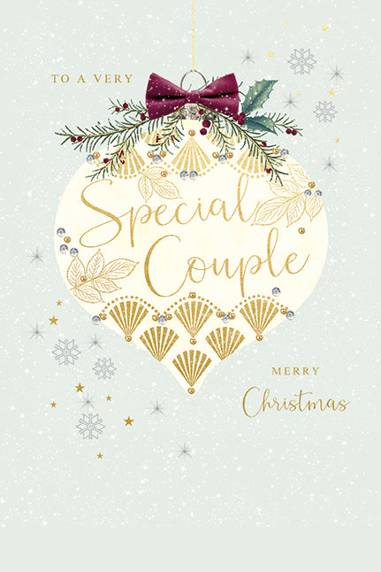 Paperlink 'To A Very Special Couple' Christmas Card