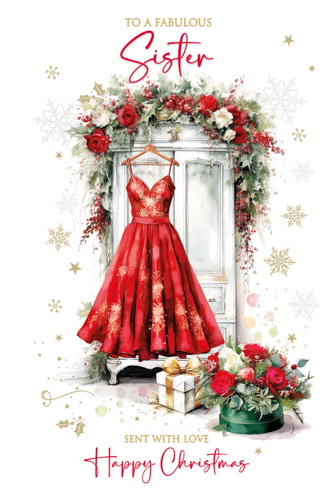 Cherry Orchard 'A Fabulous Sister' Christmas Card