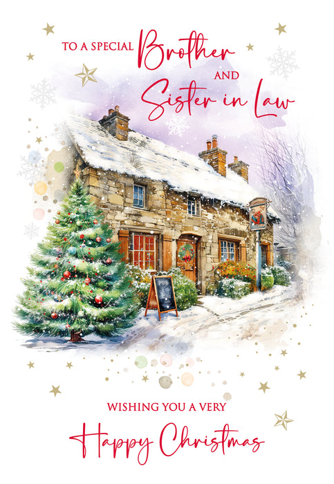 Cherry Orchard 'Special Brother & Sister-In-Law' Christmas Card