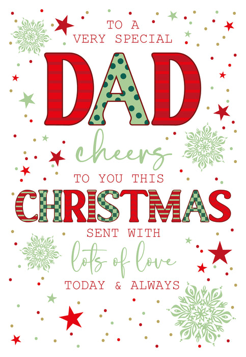 Cherry Orchard 'To A Very Special Dad' Christmas Card