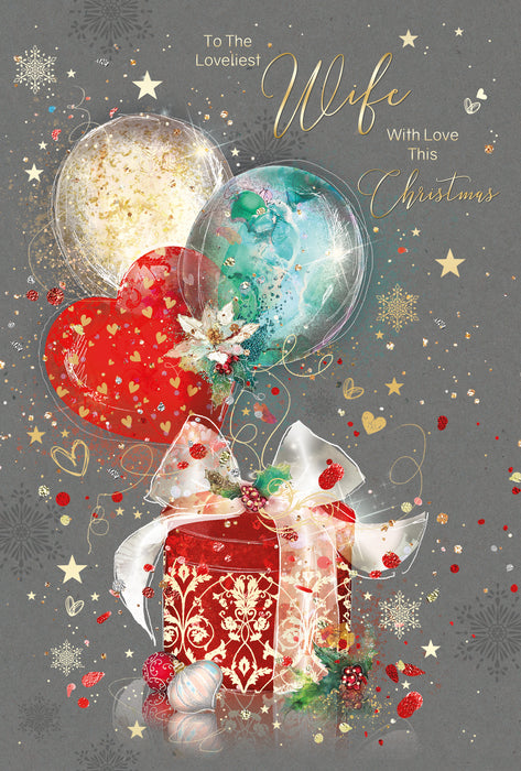 Cherry Orchard 'Loveliest Wife' Christmas Card