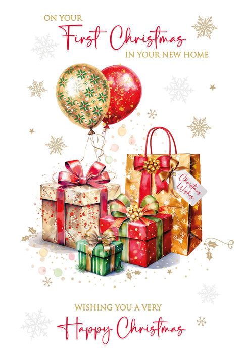 Cherry Orchard 'First Christmas In Your New Home' Christmas Card