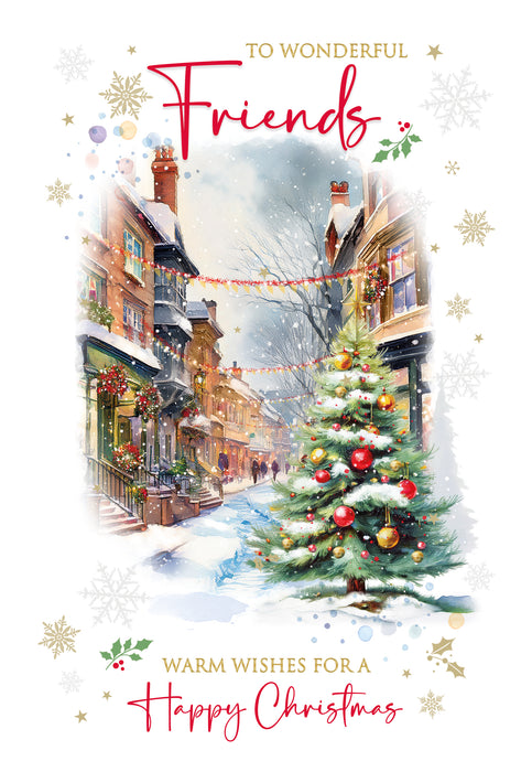 Cherry Orchard 'To Wonderful Friends' Christmas Card