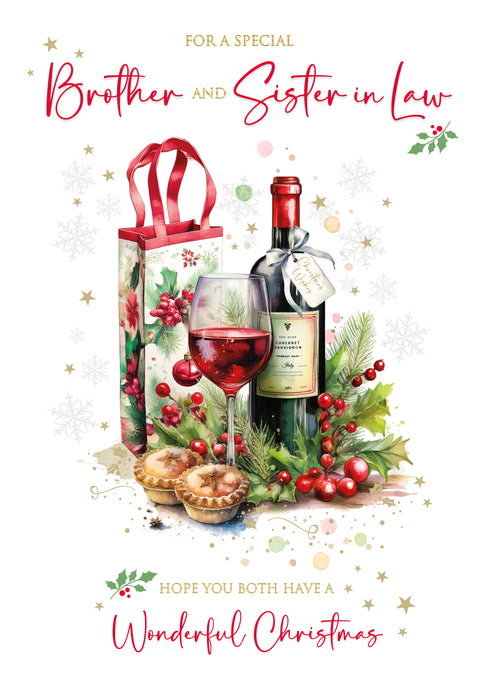 Cherry Orchard 'Special Brother & Sister-In-Law' Christmas Card