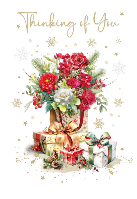 Cherry Orchard 'Thinking Of You' Christmas Card