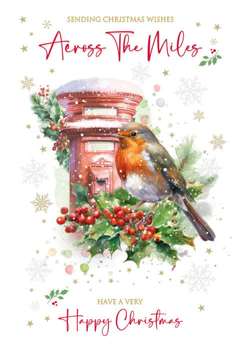 Cherry Orchard 'Christmas Wishes From Across The Miles' Christmas Card