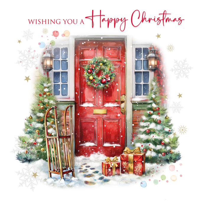 Cherry Orchard 'Wishing You A Happy Christmas' Card