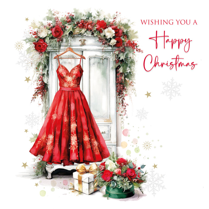 Cherry Orchard 'Wishing You A Happy Christmas' Card