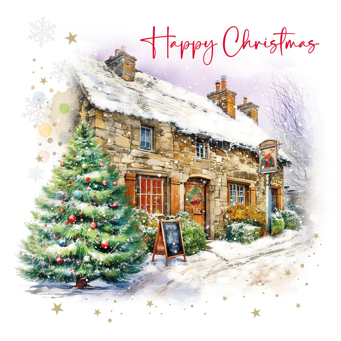 Cherry Orchard 'Happy Christmas' Card