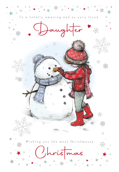 Cherry Orchard 'Very Loved Daughter' Christmas Card