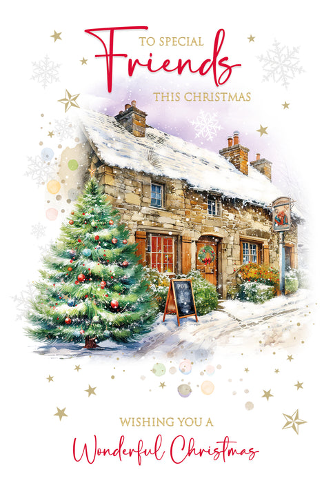 Cherry Orchard 'To Special Friends' Christmas Card
