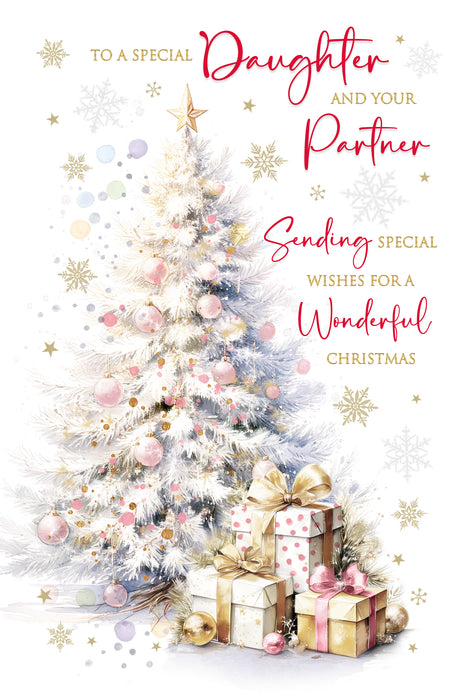 Cherry Orchard 'Special Daughter & Your Partner' Christmas Card