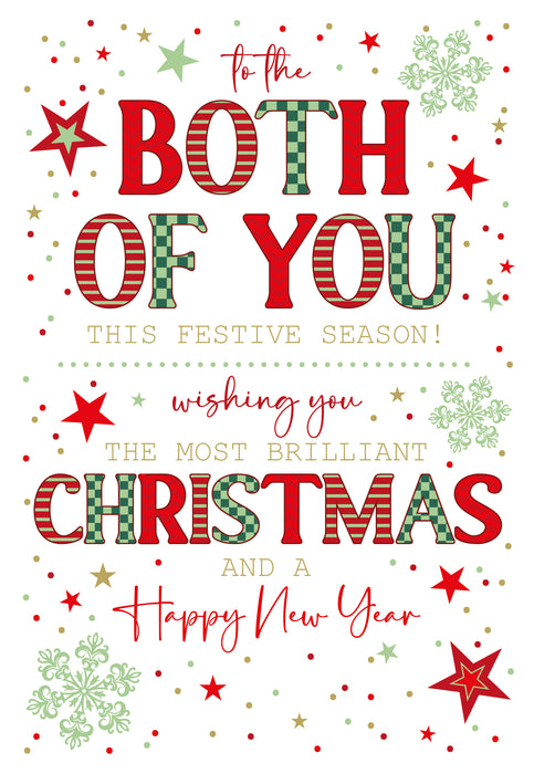 Cherry Orchard 'To The Both Of You' Christmas Card