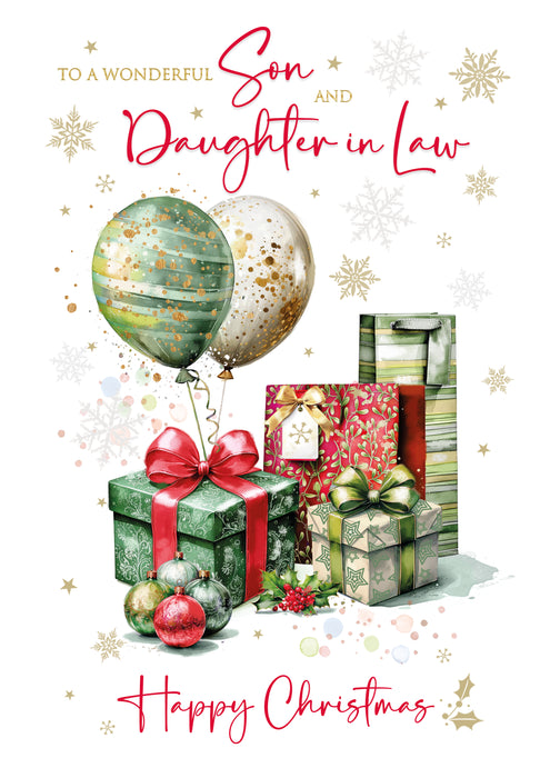 Cherry Orchard 'For A Special Son 7 Daughter-In-law' Christmas Card