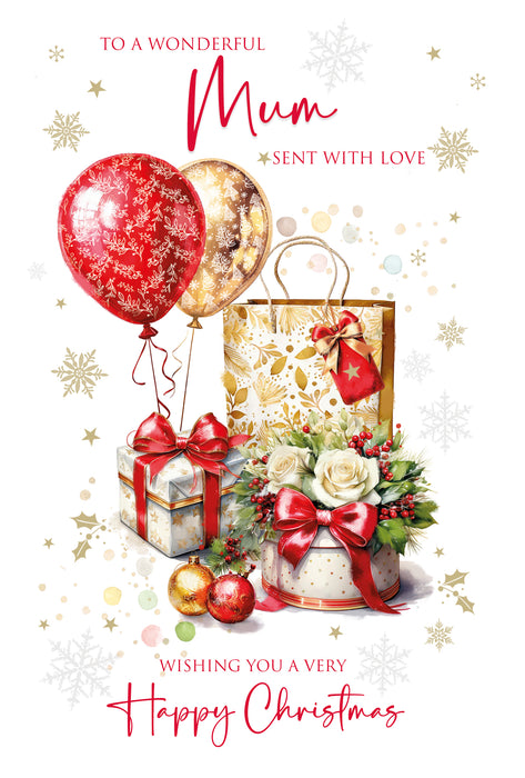 Cherry Orchard 'Wonderful Mum' Christmas Card