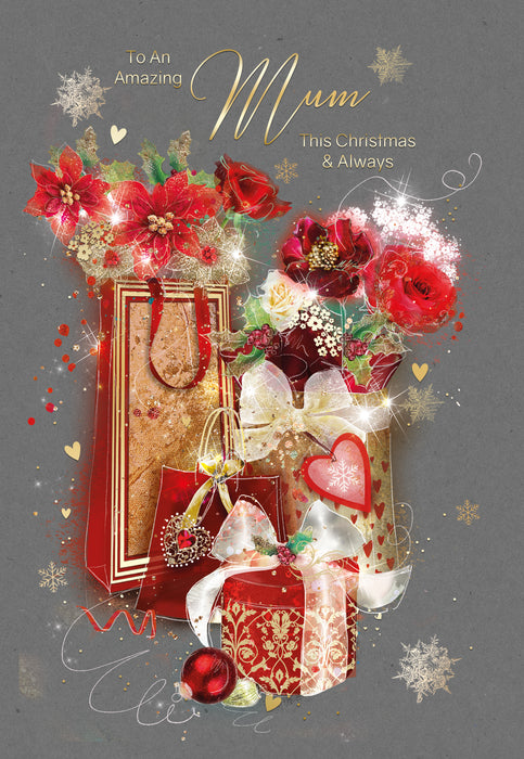 Cherry Orchard 'To An Amazing Mum' Christmas Card