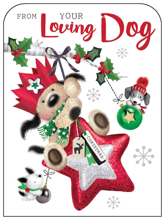 Jonny Javelin 'From Your Loving Dog' Christmas Card