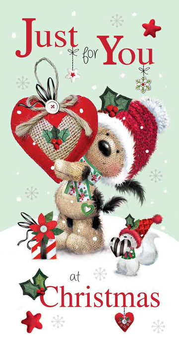 Jonny Javelin 'Just for You Heart' Christmas Money Gift Wallet