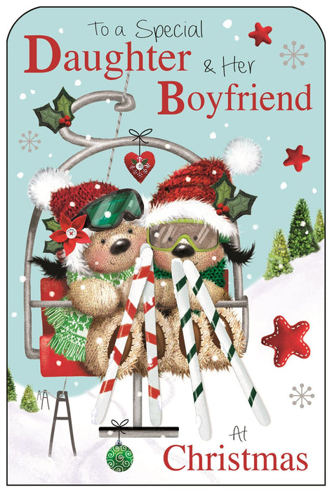 Jonny Javelin 'To A Special Daughter & Her Boyfriend' Christmas Card
