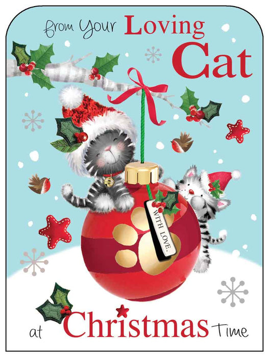 Jonny Javelin 'From Your Loving Cat' Christmas Card