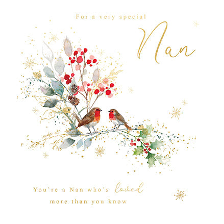 Paperlink 'Special Nan' Christmas Card