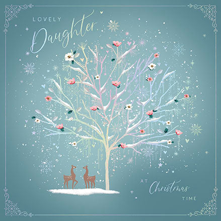 Paperlink 'Lovely Daughter' Christmas Card