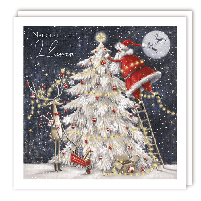 Tracks Publishing 'Up The Tree' Welsh Christmas Card Pack
