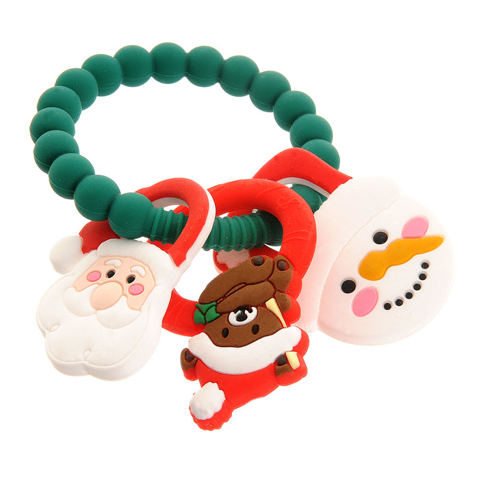 Ziggle Christmas Silicone Teething Ring