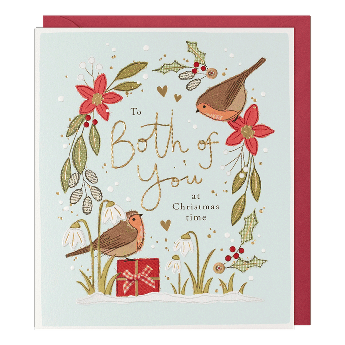 Paperlink 'To Both Of You' Christmas Card