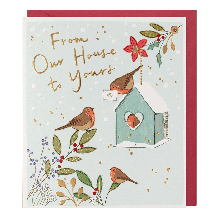 Paperlink 'From Our House To Yours!' Christmas Card