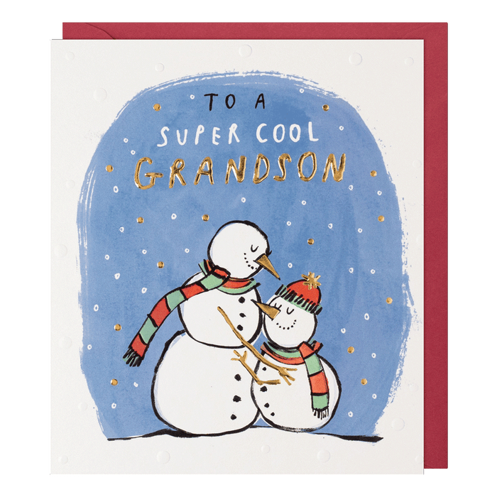 Paperlink 'To A Super Cool Grandson' Christmas Card