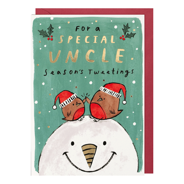 Paperlink 'For A Special Uncle' Christmas Card