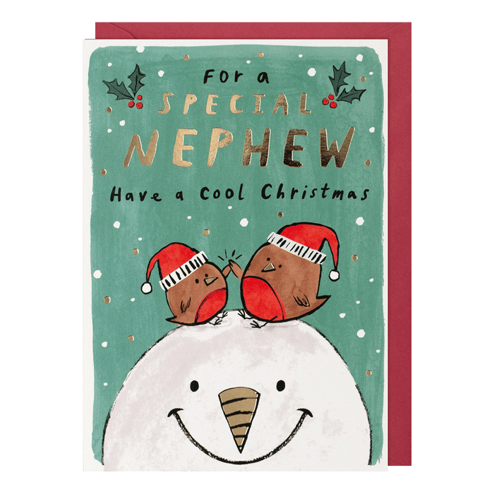 Paperlink 'For A Special Nephew' Christmas Card