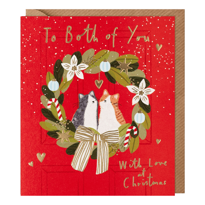 Paperlink 'To Both Of You' Christmas Card