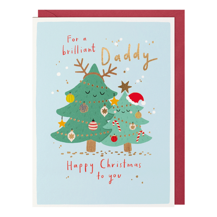 Paperlink 'For A Brilliant Daddy' Christmas Card